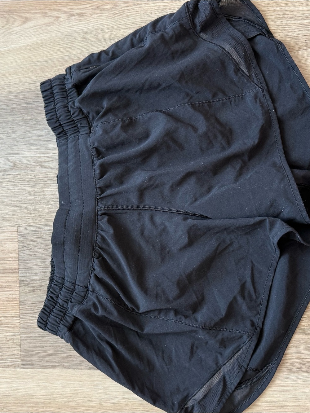 lululemon athletica Black womens Running Shorts